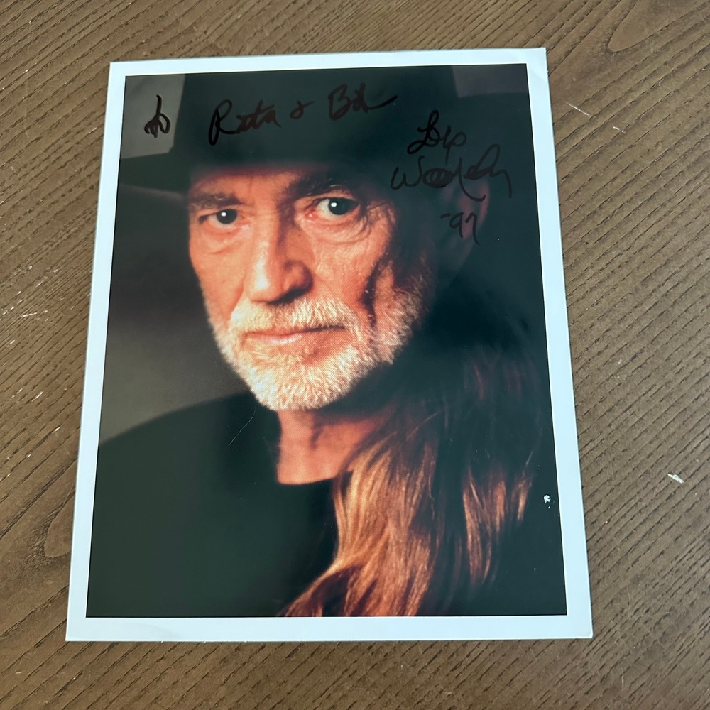 Willie Nelson Signed Autographed 8x10 Photo 97 Country Music Memorabilia‎ No COA